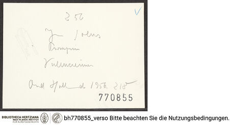 Rückseite von bh770855_recto