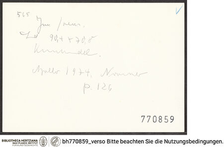 Rückseite von bh770859_recto