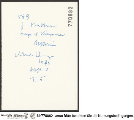 Rückseite von bh770882_recto