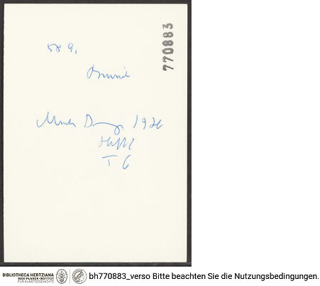 Rückseite von bh770883_recto