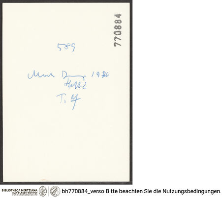 Rückseite von bh770884_recto