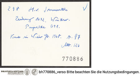 Rückseite von bh770886_recto