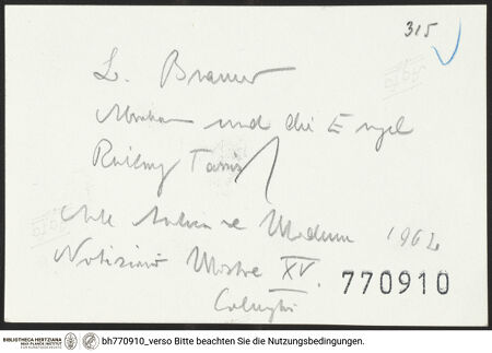 Rückseite von bh770910_recto