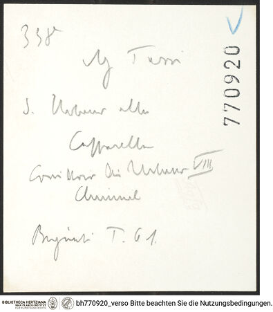 Rückseite von bh770920_recto