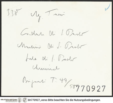 Rückseite von bh770927_recto