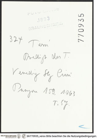 Rückseite von bh770935_recto