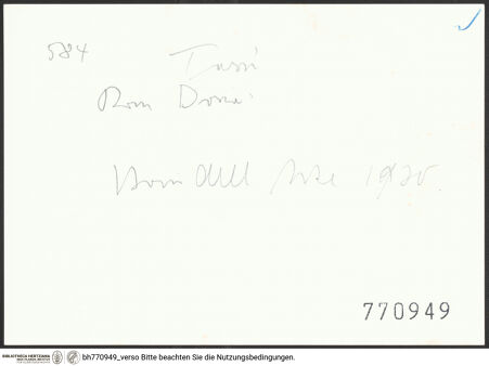 Rückseite von bh770949_recto