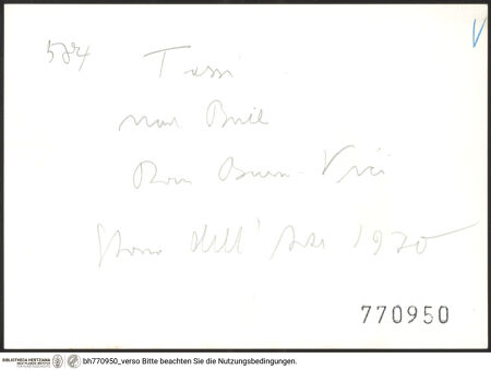 Rückseite von bh770950_recto