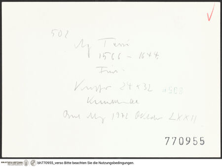 Rückseite von bh770955_recto