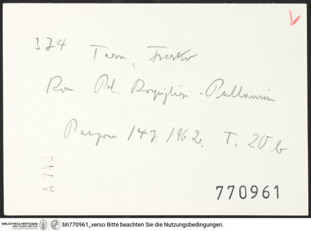 Rückseite von bh770961_recto