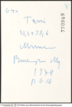Rückseite von bh770969_recto
