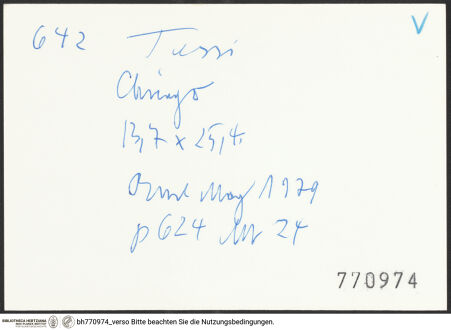 Rückseite von bh770974_recto