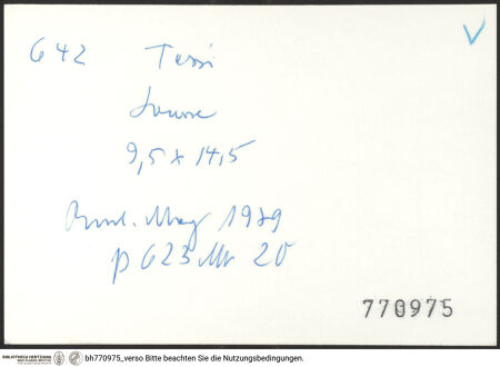 Rückseite von bh770975_recto