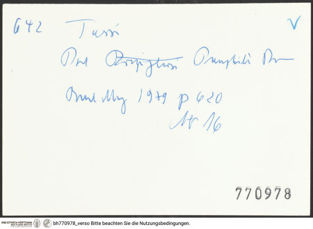 Rückseite von bh770978_recto