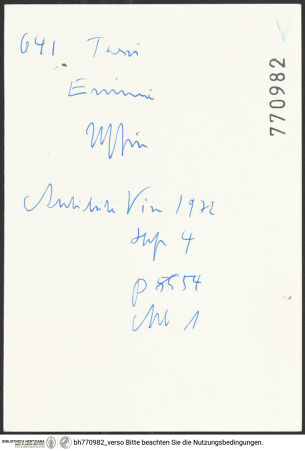 Rückseite von bh770982_recto