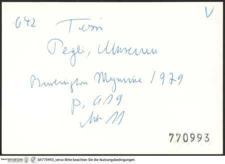 Rückseite von bh770993_recto