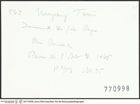 Rückseite von bh770998_recto