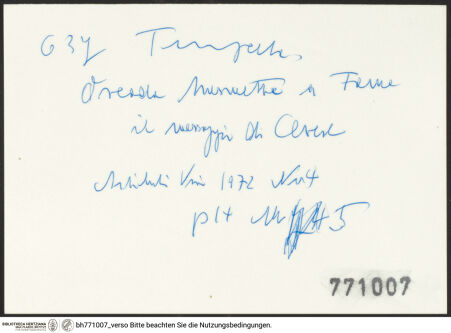 Rückseite von bh771007_recto