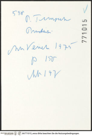 Rückseite von bh771015_recto
