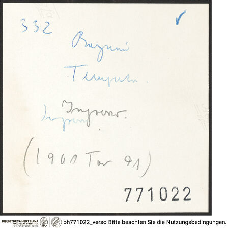 Rückseite von bh771022_recto