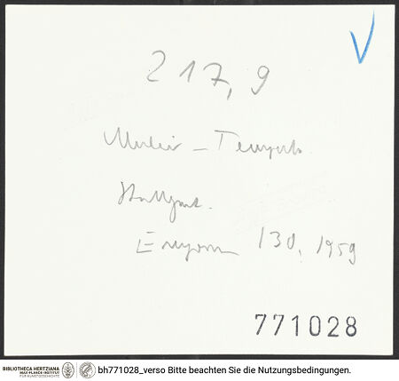 Rückseite von bh771028_recto