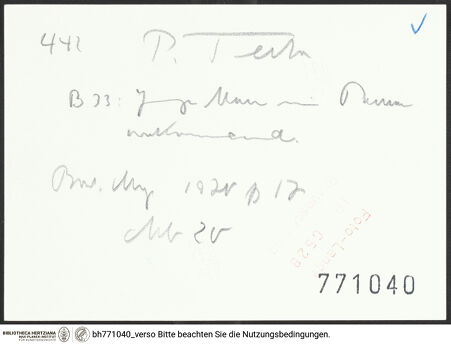 Rückseite von bh771040_recto