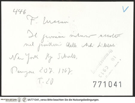 Rückseite von bh771041_recto