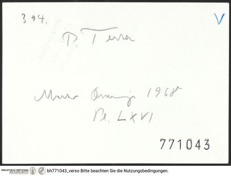 Rückseite von bh771043_recto