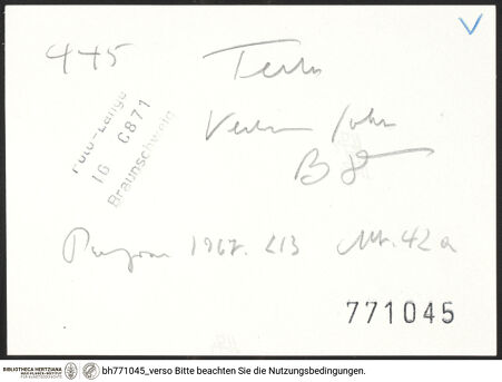 Rückseite von bh771045_recto