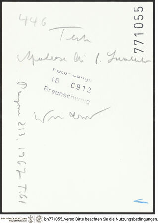 Rückseite von bh771055_recto