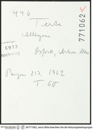 Rückseite von bh771062_recto