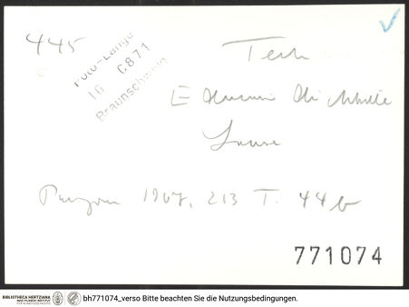 Rückseite von bh771074_recto