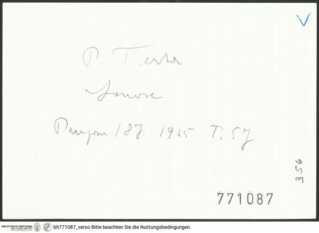 Rückseite von bh771087_recto