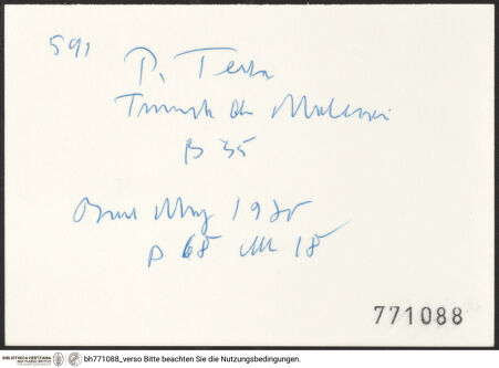 Rückseite von bh771088_recto