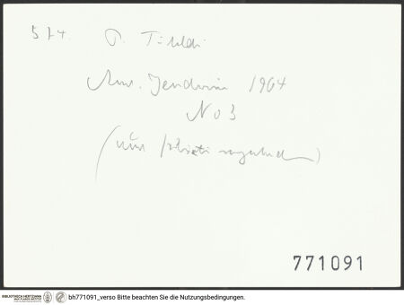 Rückseite von bh771091_recto