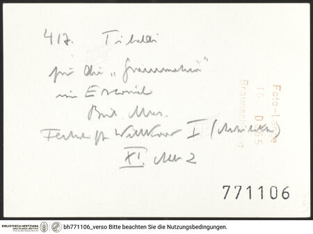 Rückseite von bh771106_recto