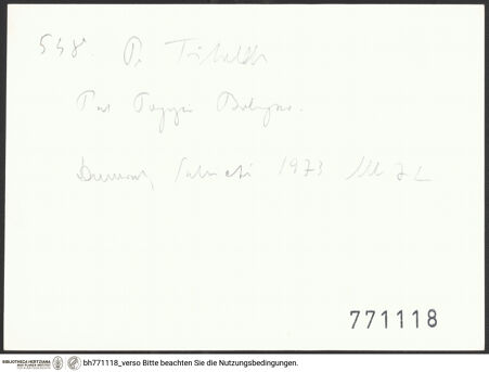 Rückseite von bh771118_recto