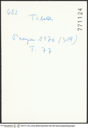 Rückseite von bh771124_recto