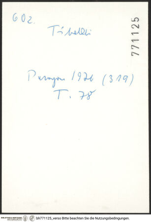 Rückseite von bh771125_recto