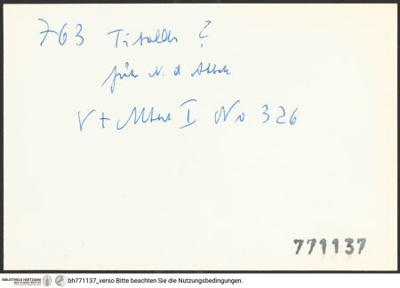 Rückseite von bh771137_recto