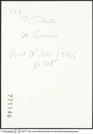 Rückseite von bh771146_recto