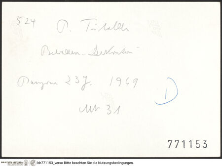 Rückseite von bh771153_recto