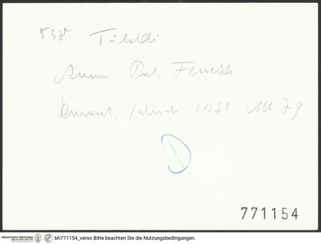 Rückseite von bh771154_recto