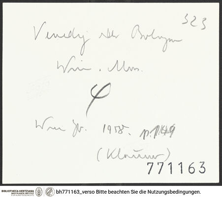 Rückseite von bh771163_recto