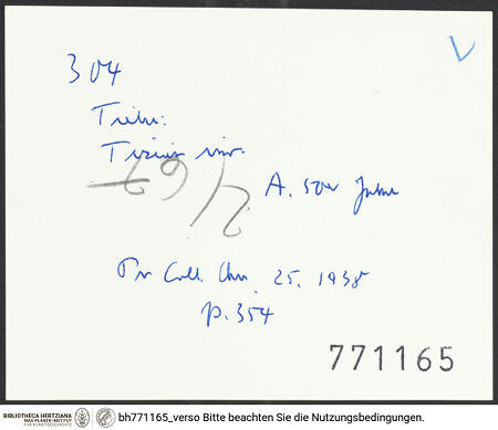 Rückseite von bh771165_recto