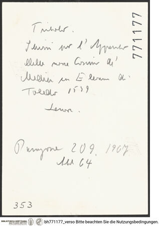 Rückseite von bh771177_recto
