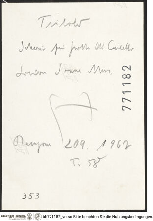 Rückseite von bh771182_recto