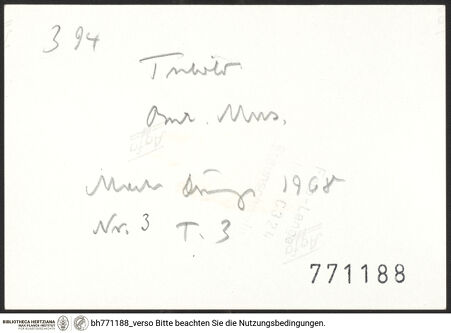 Rückseite von bh771188_recto