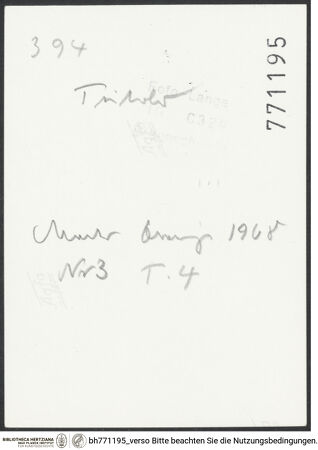 Rückseite von bh771195_recto