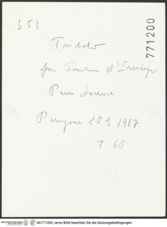 Rückseite von bh771200_recto